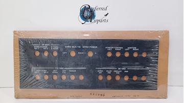 Picture of New Astronics Corp Piper Aircraft EL Panel, p/n 80478-002, p/n 580-757