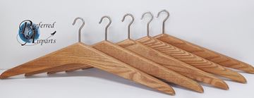 Picture of Lot of 5 New Piper Aircraft Coat Hangers, p/n 43251-002, p/n 464-402