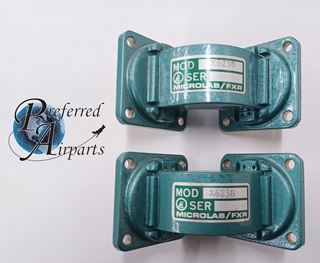 Picture of Lot of 2 New Piper Microlab/FXR Waveguide Adapters, Model X623B, p/n 551-865