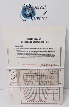 Picture of New Piper PA-32-301 Weight and Balance Plotter, p/n 38685-002