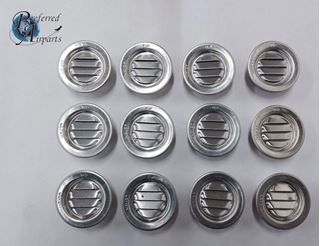 Picture of Lot of 12 New Old Surplus Leigh Products Mini Ventilators, 1" size, p/n 492-340