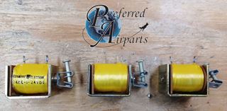 Picture of Lot of 3 New Piper Aircraft Guardian Relays, p/n 487-178, p/n 24-INT-24D