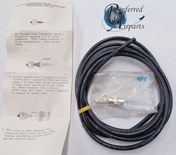 Picture of New Aircraft Antenna Cable and BNC Jacks/Plugs , p/n 3312-500