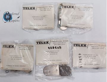 Picture of Lot of 5 New Telex Piper Cessna Microphone Brackets, p/n 453-415, 61506-00