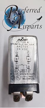 Picture of New AMF Potter & Brumfield Piper Aircraft Relay, p/n 484-149, p/n AKC7DY-24