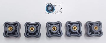 Picture of Lot of 5 New Piper Aircraft Knobs, p/n 688-438