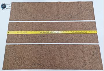 Picture of Lot of 3 New Surplus Piper Aircraft Cork Gasket Sheets, p/n 189-142