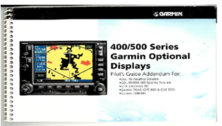 Picture of Used Garmin 400/500 Series Pilot's Guide Addendum, 190-00140-13 Rev B, SL #2
