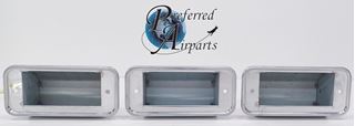 Picture of Lot of 3 New Piper Aircraft Ashtray Ash Box Retainers, p/n 484-425, p/n 2A3310