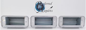 Picture of Lot of 3 New Piper Aircraft Ashtray Ash Box Retainers, p/n 484-425, p/n 2A3310
