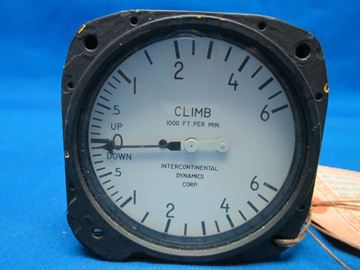 Picture of Intercontinental Dynamics Rate of Climb Indicator p/n 14119-1 B0352-14904 (6191)