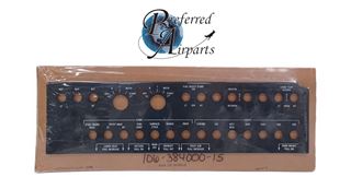 Picture of New Astronics Beech Baron 58TC Aircraft EL Panel, p/n 106-384000-15