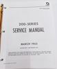 Picture of Used 1965 Cessna 200 Series Aircraft Service Manual Reprint, p/n D470-13