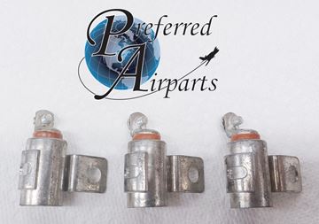 Picture of Lot of 3 New Old Stock Piper Aircraft Capacitors, p/n CA36KF-W103, p/n 554-362