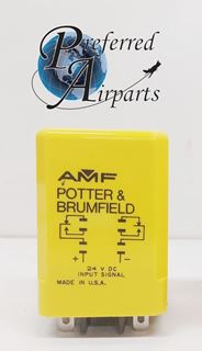 Picture of New Surplus AMF Potter & Brumfield Impulse Relay, p/n KUR11D11-24
