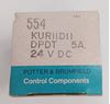 Picture of New Surplus AMF Potter & Brumfield Impulse Relay, p/n KUR11D11-24