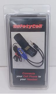 Picture of New Surplus Safety Cell Helicopter Phone to Headset Connector, p/n 11-03010