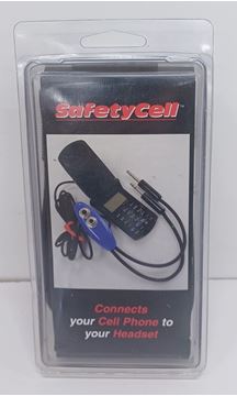 Picture of New Surplus Safety Cell Helicopter Phone to Headset Connector, p/n 11-03010
