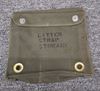 Picture of Vintage Aviation Military Litter Strap Stowage Bag, p/n Eb Item (SL #433)