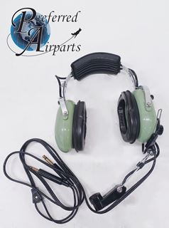 Picture of Used David Clark Beech Aviation Headset Model H10-30, p/n 12507G10 12507G-10