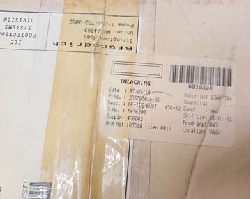 Picture of New Surplus BF Goodrich Piper PA34 LH Wing Deicer p/n 25S-7D5036-01