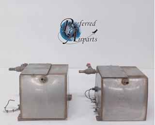 Picture of Lot of 2 Used Vintage DC-3 Aircraft Liquid Tanks, p/n Eb Item  (SL #434)