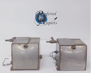 Picture of Lot of 2 Used Vintage DC-3 Aircraft Liquid Tanks, p/n Eb Item  (SL #434)
