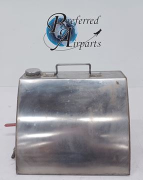 Picture of Used Vintage DC-3 Aircraft Liquid Tank with Handles, p/n Eb Item (SL #439)