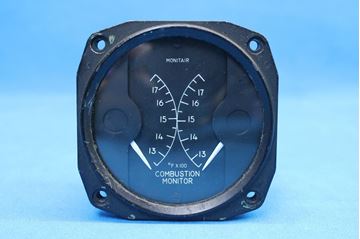 Picture of Overhauled Weston Instruments Combustion Monitor p/n 1732, 248624 (23855)