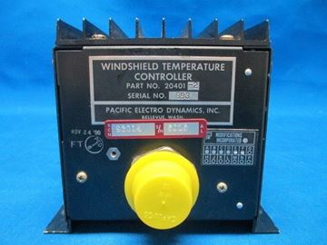 Picture of Used Pacific Electro Dynamics Windshield Temp Controller p/n 20401-2 (7428)