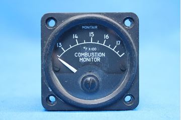 Picture of Used Monitair Weston Instruments Aircraft Combustion Monitor p/n 248623 (23638)