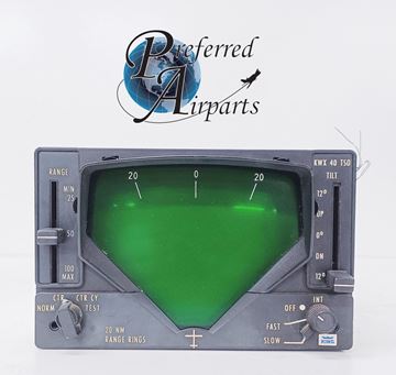 Picture of Vintage King Radio Weather Radar Indicator KWX 40 KI 240 p/n 066-3026-00