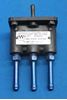 Picture of Used Weatherhead Co. Aircraft Vacuum Gauge Valve Selector, p/n 276310 (24350)
