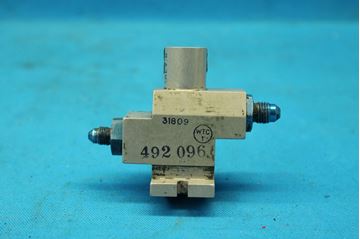 Picture of Used Piper Aircraft Wiebel Tool Timer Check Valve p/n 31810-000, 492-096 (25058)
