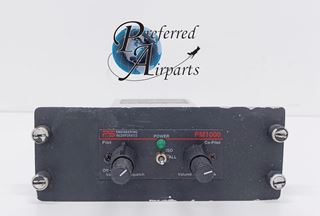 Picture of Used PS Engineering Aircraft Panel Mount Intercom p/n PM1000
