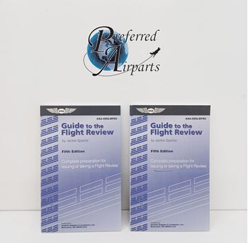 Picture of Lot of 2 New ASA "Guide to the Flight Review Books" 5th Edition p/n ASA-OEG-BFR5