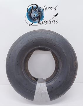 Picture of Used Goodyear Flight Custom II Aircraft Tire 6.50x10 10 ply p/n 650C06-1 w/Tube