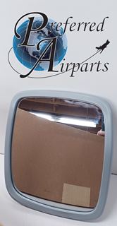 Picture of New Velvac Convex Mirror 6.5" x 6" Stainless Steel, p/n 704095-5