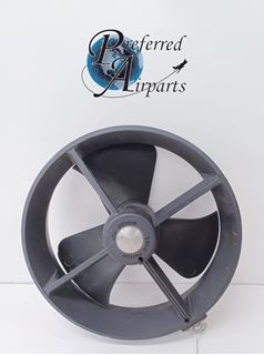 Picture of Used Rotron Aircraft Saucer Fan, p/n 020596, 020596000, with Motor Series 654DH