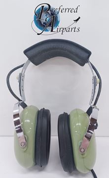 Picture of New David Clark Noise Atten. Aviation Headset H10-00 p/n 12507G-04 (S/N J10)
