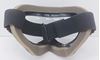Picture of Used EROS Aircraft Smoke Goggles p/n MXP210-00 with Goggles Bag p/n 444160