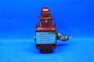 Picture of Used Dukes Aircraft Fuel Shutoff Valve p/n 3555-00 (24612)