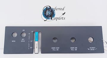 Picture of New Scott-Glo Cessna Aircraft Electroluminescent Panel p/n 1213192-11, 801054-00