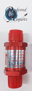 Picture of New Dukes Piper Aircraft Check Valve p/n 1644-00-1, 492-365