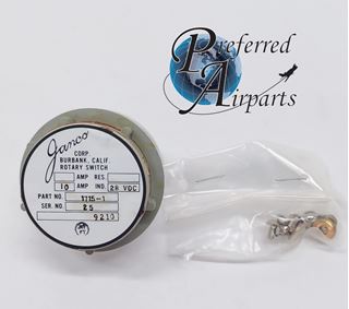 Picture of New Janco Aircraft Rotary Switch, p/n 1715-1