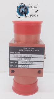 Picture of New Duke's Piper PA31T3 Aircraft Fuel Valve Shutoff, p/n 1555-00-1, 491-995