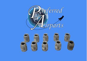 Picture of Lot of 10 Magneto Harness Coupling Nut P/N 25302, Alt P/Ns WE294, WE1048