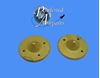 Picture of Set of Two New Surplus Piper Wing Jack Pad Point Plate PN 17365-003