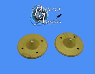 Picture of Set of Two New Surplus Piper Wing Jack Pad Point Plate PN 17365-003
