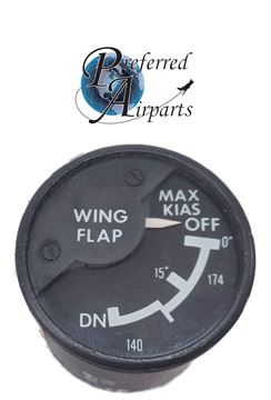 Picture of New Piper Aircraft Wing Flap Gauge, p/n 71128-012, 548-596